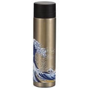 ステンレスボトル（金） 波 340ml 6K-118