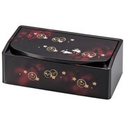 鏡付ティッシュBOX ルビー丸うさぎ 3V-305