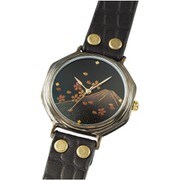 Men's 腕時計 富士に桜 9W-271