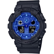 G-SHOCK（ジーショック） BLUE PAISLEY SERIES メンズ ラバーバンド GA-100BP-1AJF