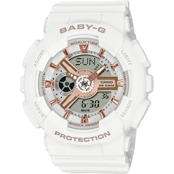 BABY-G（ベビージー）BA-110 SERIES レディース ラバーバンド BA-110XRG-7AJF