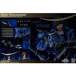 ロケットトイズ 戦国BASARA 伊達政宗 ROCKETTOYS (ロケットトイズ) 戦国BASARA 伊達政宗 1/6 可動