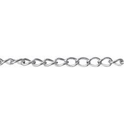 TRUSCO ステンレス304マンテルチェーン 3.2mm×2m TSM132-2M