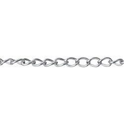 TRUSCO ステンレス304マンテルチェーン 2.3MM×5M TSM123-5M
