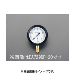 G 3/8"/ 75mm/0-3.0MPa 密閉型圧力計 EA729DP-30