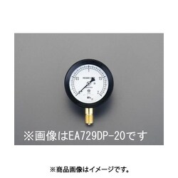 G 3/8"/100mm/0-3.0MPa 密閉型圧力計 EA729DR-30