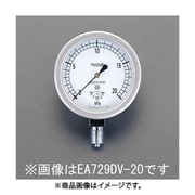 G 1/4"/ 60mm/0-5.0KPa 微圧計 EA729DV-5