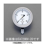 G 1/4"/ 60mm/0- 20KPa 微圧計 EA729DV-20