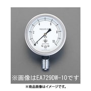 G 3/8"/ 75mm/0-3.0KPa 微圧計 EA729DW-3