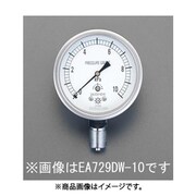 G 3/8"/100mm/0-5.0KPa 微圧計 EA729DX-5
