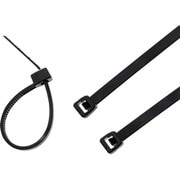 TRCVJH-80W [TRUSCO ケーブルタイ 幅3.5mm×80mm 最大結束Φ15 耐候性 100本入]