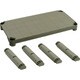 TPT-345S-MOD [TRUSCO プラ棚用 棚板セット 棚板間隔高さ372mm用脚4本付 つや消しОD]