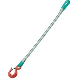 TPSH25-1P10 [TRUSCO 1本吊ベルトスリングセット 25mm幅×1m 最大使用荷重1t]