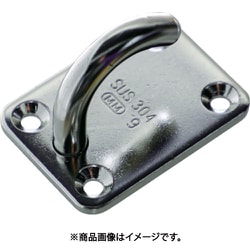 TRUSCO ステンレスオープンアイプレート 12mm TOIP-12