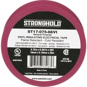 ストロングホールド StrongHoldビニールテープ 一般用途用 紫 幅19.1mm 長さ20m ST17-075-66VI ST17-075-66VI