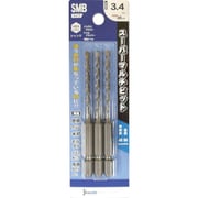 jinnoh 多用途ドリルビット"スーパーマルチビット" Φ3.5(3本セット) SMB3S35090