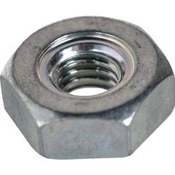 TRUSCO 六角溶接ナット（パイロット付）1A 三価クロメート（白）M4（11×5） 270個入 S098-0004