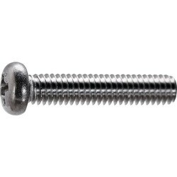 TRUSCO ナベ頭小ねじ（ステンレス・全ねじタイプ） M5×25 170本入 S005-0525