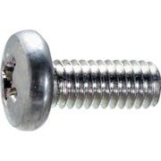 S004-0406 [TRUSCO バインド頭小ねじ 三価クロメート（白） M4 × 6 600本入]