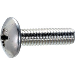 TRUSCO トラス頭小ねじ 三価クロメート（白） M5 × 15 220本入 S003-0515