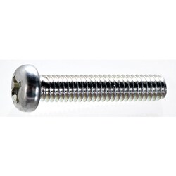TRUSCO ナベ頭小ねじ 三価クロメート（白） M5 × 15 260本入 S001-0515