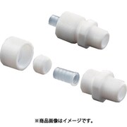 フロンケミカル フッ素樹脂フレキシブルチューブジョイント(18.7×20.3)R1/2 NR0518008
