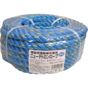 NEW-TETORON-1620BLUE-PACK [まつうら 建築現場「親綱」交換用青色ニューテトロンロープ 16mmΦ×20m 丸巻パック]
