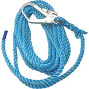NEW-TETORON-1620BLUE [まつうら 青色ニューテトロン親綱（垂直用） 16mmΦ×20m 片側フック付]