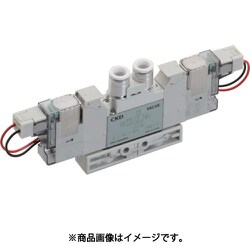 CKD パイロット式5ポート弁 ダイレクト配管 4GA120R-C4-E2-3