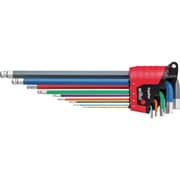 369E9F [wiha エルゴスター 蛍光色BP六角レンチセット 9本組]