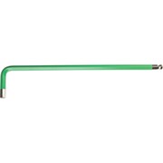 369050F [wiha 蛍光色 ボールポイント 六角レンチ 5.0mm 緑]