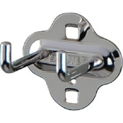 HK-2105 [SHUTER パンチングパネル用L字フックダブル 50mm（10個入り）]