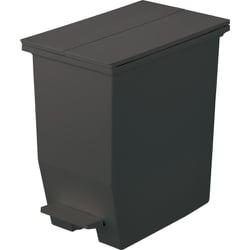ペダルペール H＆H 棚下で使えるペダルダストボックス 20L ダークグレー
