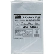 TRUSCO スタンダードゴミ袋 半透明 90L 50枚入 GB-90HTM