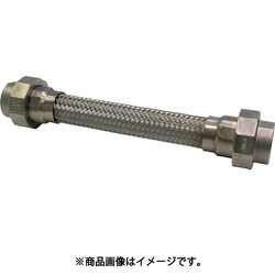 トーフレ FTAP ユニオン溶接型フレキ（フッ素樹脂パッキン付） 継手ステンレス 32A×500L FTAP-1132-500-SUSE