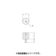 ES-B-20-6-VO [カメダ ESスペーサー 難燃性 ボルト・ナットタイプ]