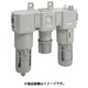 CKD F.R.Lコンビネーション 白色シリーズ C8000-25-W-F1