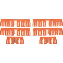 BT-KBSET [TRUSCO ビートル用こぼれ止めセット S×2枚 L×4枚入り]