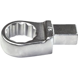 TRUSCO ボックスヘッド 二面寸法27mm 取付サイズ14×18mm BE27-1418