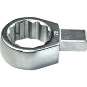 TRUSCO ボックスヘッド 二面寸法22mm 取付サイズ9×12mm BE22-912