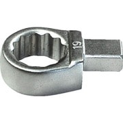 TRUSCO ボックスヘッド 二面寸法19mm 取付サイズ9×12mm BE19-912