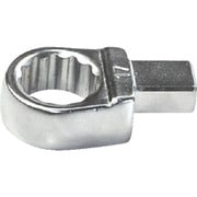 TRUSCO ボックスヘッド 二面寸法17mm 取付サイズ9×12mm BE17-912