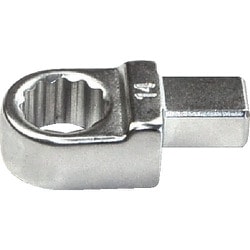 TRUSCO ボックスヘッド 二面寸法14mm 取付サイズ9×12mm BE14-912