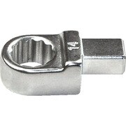 TRUSCO ボックスヘッド 二面寸法14mm 取付サイズ9×12mm BE14-912