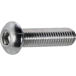 TRUSCO 六角穴付きボタンボルト ステンレス M5×25 26本入 B128-0525