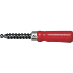 18WH [TRUSCO 木ハンドル用シャフト スペア フレーム寸法25.0mm27.0mm30.0mm用]