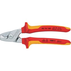 9516-160 [KNIPEX ステップカット 絶縁1000Vケーブルカッター 160mm]