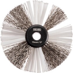 68978 [RIDGID ナイロンスチールブラシ K-9-204 76mm]