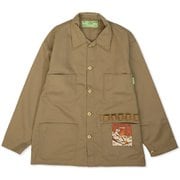 PLAY COVERALL U2214225PW-A BEG Lサイズ [アウトドア ジャケット メンズ]