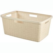 Jute15882 [Jute（ジュート） ランドリーバスケット ホワイト]